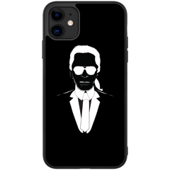 Чехол с логотипом Karl Lagerfeld для iPhone 11 Черный