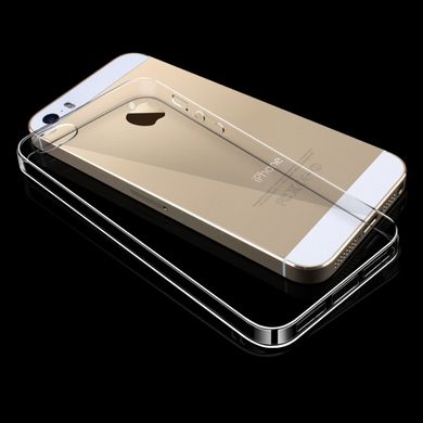 Ультра тонкий силіконовий iPhone 5 / 5s / SE прозорий