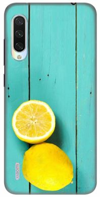 Чохол з лимоном на Xiaomi (Сяомей) Mi A3 Блакитний