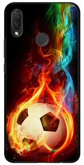 Чехол на Huawei Y6 Огненный мяч