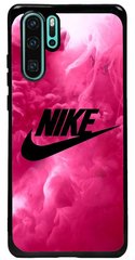 Розовый чехол для Huawei P30 Pro Логотип Nike