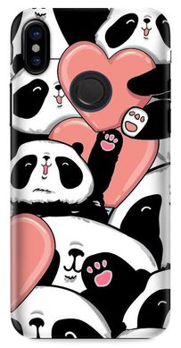 Чехол ко дню влюбленных Xiaomi Note 5 Panda love