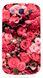 Чехол накладка с Цветами для Samsung Grand Duos Красный