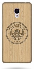 Чехол с логотипом Manchester City на Meizu M5 note Дизайнерский