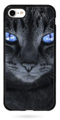 Прорезиненный чехол Голубоглазый котэ для iPhone SE 2 2020