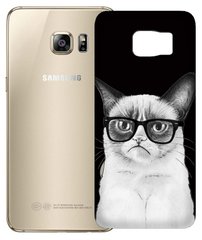 Сумний котик чохол для Samsung Galaxy S6 edge