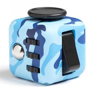 Антистрессовый Кубик Blue Fidget Cube 1.0 камуфляжный