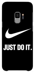 Чехол с логотипом Найк на Galaxy S9 ( G960F ) Just do it