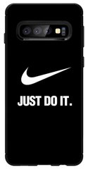 Чехол с логотипом Nike на Samsung S10 Plus ( G975F ) Надежный
