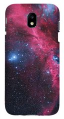 Чехол с текстурой Космоса на Samsung Galaxy j5 17 Яркий