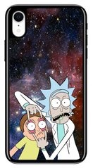 Дизайнерский чехол для iPhone XR Rick and Morty