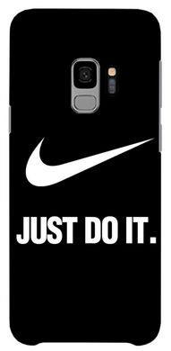 Чехол с логотипом Найк на Galaxy S9 ( G960F ) Just do it