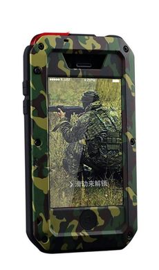 Камуфляжний броньований чохол Lunatik Taktik для iPhone 5 / 5s / SE