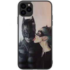 Чехол с Бэтменом и Женщиной кошкой на iPhone 11 про Модный