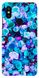 Голубой бампер для Xiaomi Mi A2 Lite Цветы