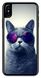 Котик в очках чехол для iPhone XS Max