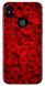Чехол с Розами для Xiaomi Note 5 Красный