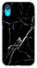 Чехол с Текстурой мрамора на iPhone XR Черный