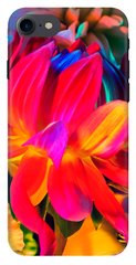Чехол накладка с Цветами на iPhone 7 Яркий
