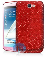Чехол с принтом на заказ для Samsung Note 2 Красный