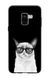 Защитный чехол для Samsung A730F Galaxy A8 plus Грустный котик