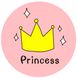 Попсокет ( popsocket ) для дівчини з написом Princess Рожевий