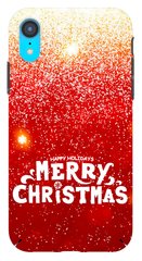 Чохол накладка Щасливого Різдва на iPhone XR Яскравий