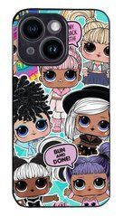 Силиконовый чехол куклы LOL на 14 iPhone