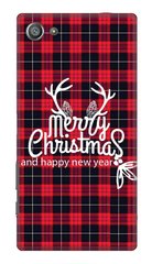 Чехол Merry Christmas на Sony Xperia Z5 Compact Праздничный