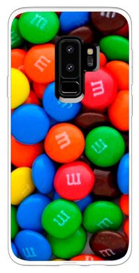 Прорезиненный чехол для Samsung S9 plus M&M's