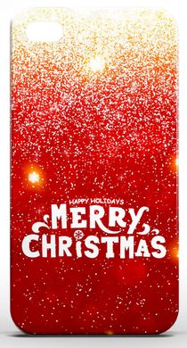 Рождественский чехол на iPhone 4 / 4s Merry Christmas