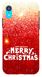 Чехол накладка Счастливого Рождества на iPhone XR Яркий