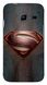Сірий чохол на Samsung Galaxy j1 mini Логотип Супермена