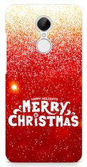 Праздничный чехол на Xiaomi Redmi 5 Merry Christmas