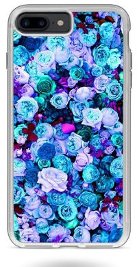 Чохол Блакитні Троянди для iPhone 8+