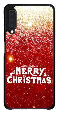 Подарочный чехол для Galaxy A7 2018 Merry Christmas