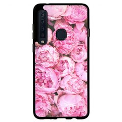 Рожевий чохол для Samsung Galaxy A9 2018 Півонії