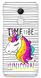 Полосатый бампер для Xiaomi Redmi 5 Plus Time to be a unicorn