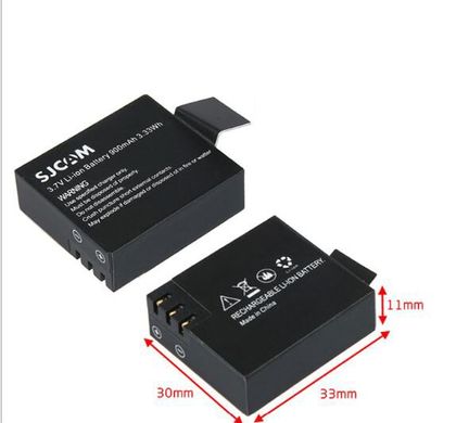 Зарядка для GoPro на 2 батареї з індикатором заряду