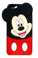Чехол Микки Маус черный силиконовый iPhone 5 / 5S / SE Disney