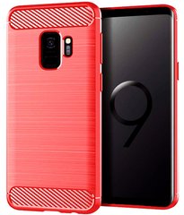 Надійний чохол на Samsung S9 Plus Carbon Red