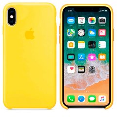 Оригинальный надежный кейс для IPhone XS Max цвет насыщенно желтый