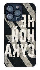 Силиконовый бампер с принтом Не ной сука на iPhone 14 pro