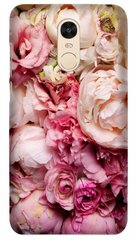 Розовый чехол для девушки на Xiaomi Note 4 / 4x Пионы