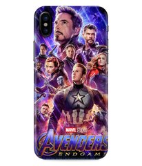 Невероятный чехол МСТИТЕЛИ ( Avengers ) для iPhone Х / 10 Белый