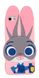 Розовый кролик Джуди из Зверополиса для iPhone 6 / 6s силиконовый чехол