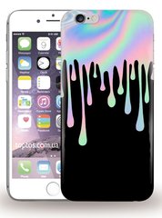 Чехол с печатью Голограммы для iPhone 6 / 6s plus Черный