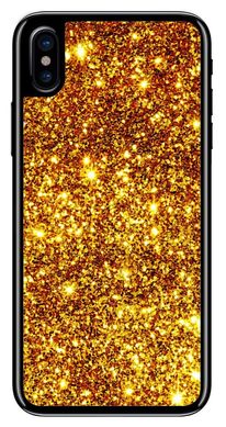 Блеск золота силиконовый бампер для iPhone XS Max