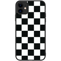 Чехол с текстурой шахматной доски для iPhone 11 Прочный