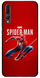 Красный чехол Человек-паук для Huawei P20
